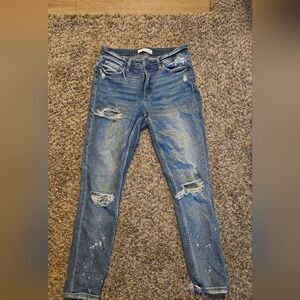 Flying Monkey Ripped Denim Skinny Jeans